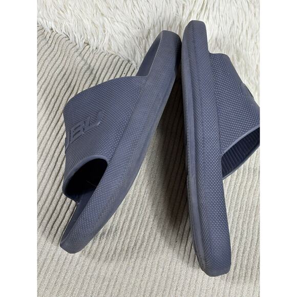 Fubu Athletic Sport Cushion Court Slide Sandals Mens Size 13 Blue - Picture 4 of 7